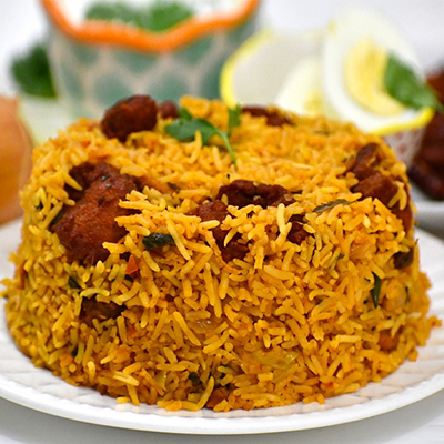 "Chicken 65 Biryani ( Ratna Grand Family Restaurant) - Click here to View more details about this Product